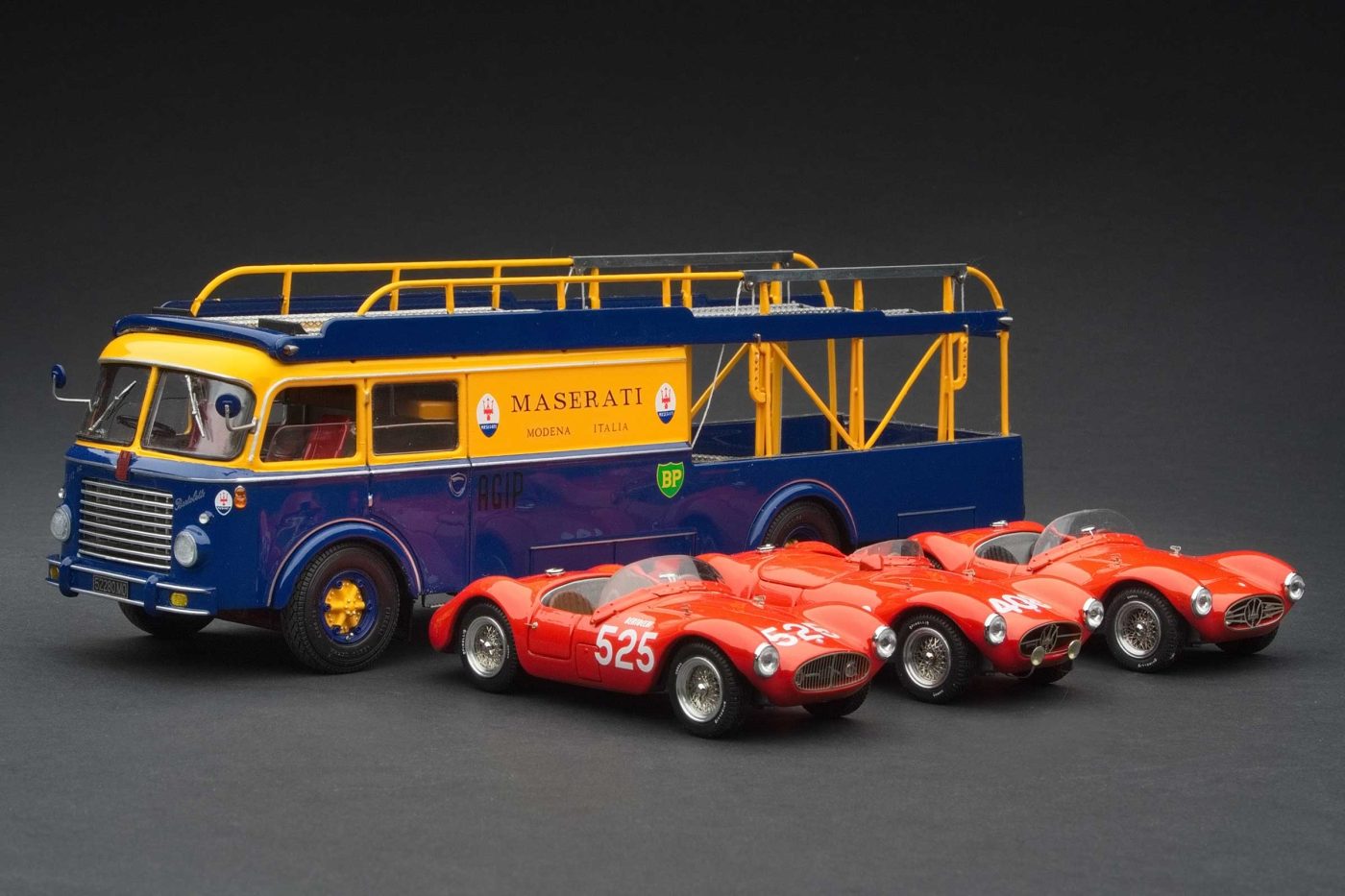 Scuderia Maserati Transporter with Maserati A6 GCS - Image 2