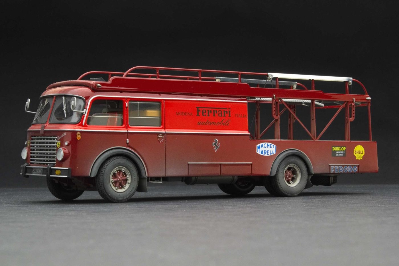 1957 Scuderia Ferrari Transporter | Finish Line Plus