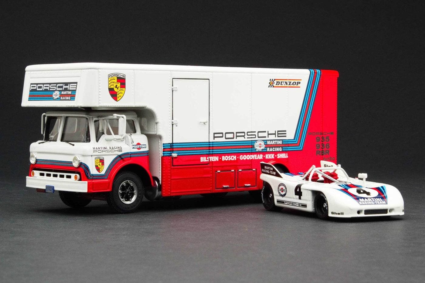 1971 Nurburgring 1000 km | Martini Porsche Transporter with Porsche 908/3 - Image 3