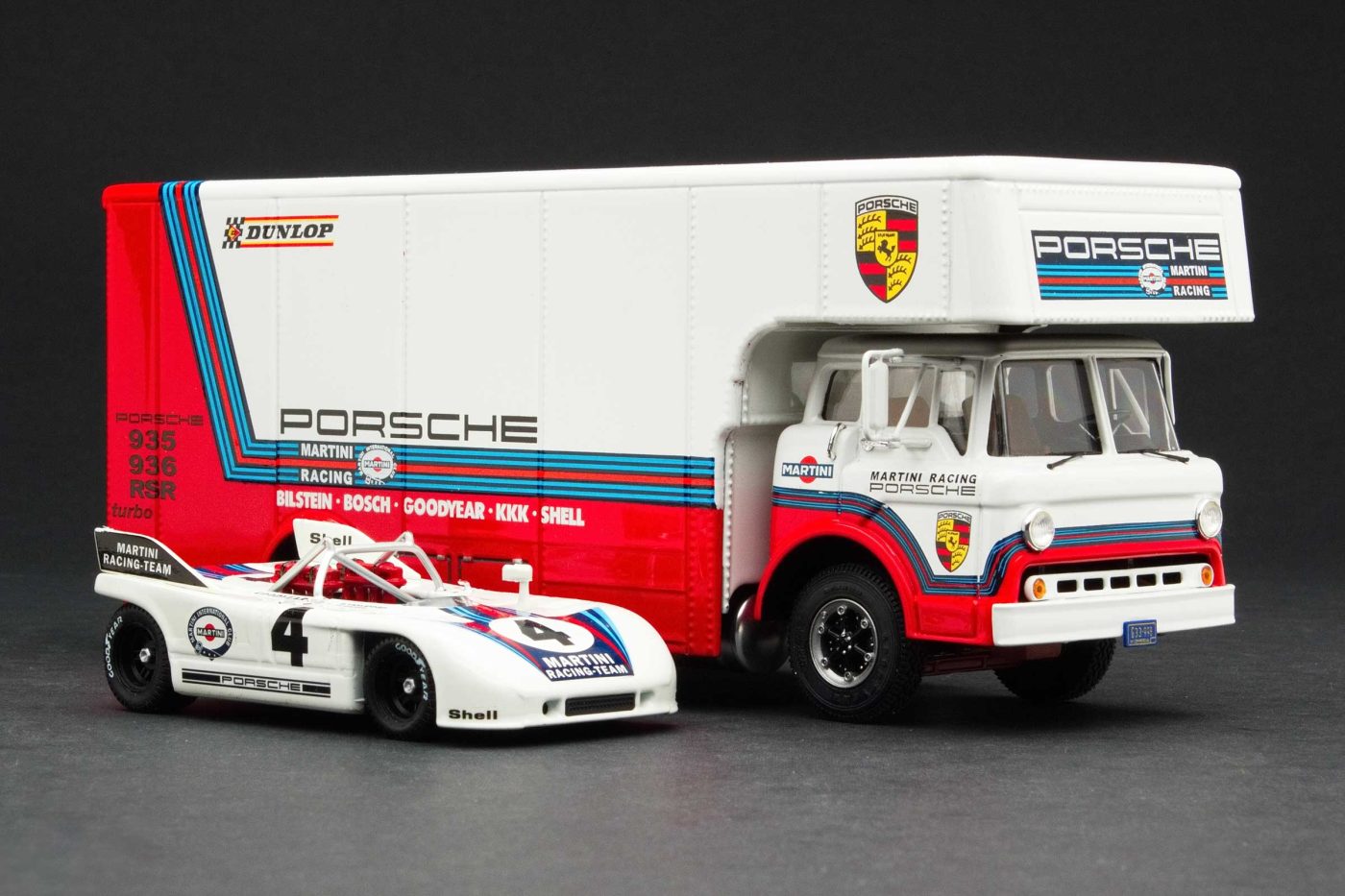 1971 Nurburgring 1000 km | Martini Porsche Transporter with Porsche 908/3