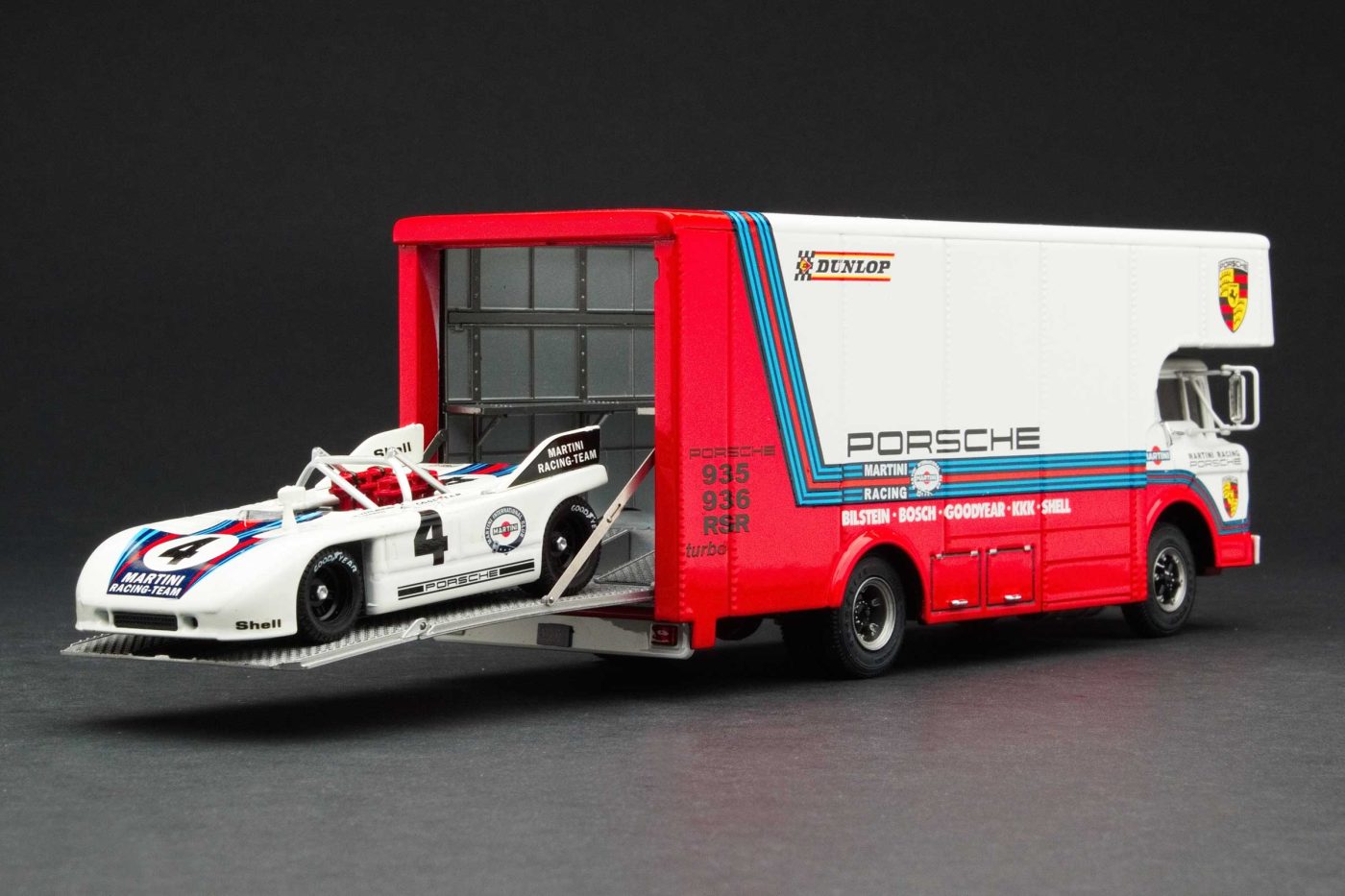 1971 Nurburgring 1000 km | Martini Porsche Transporter with Porsche 908/3 - Image 2