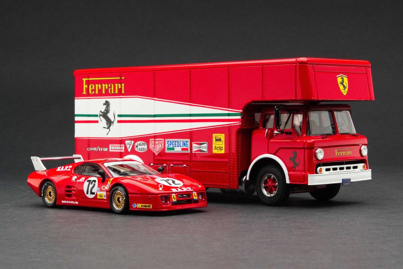 1982 Le Mans 24 Hours | Team N.A.R.T. Transporter with Tipo 512 BB/LM