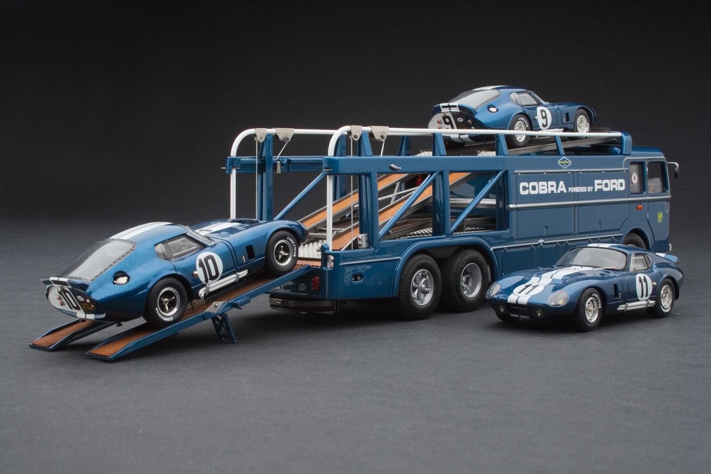 1965 Le Mans | Cobra Racing Transporter with Cobra Daytona Coupe - Image 2
