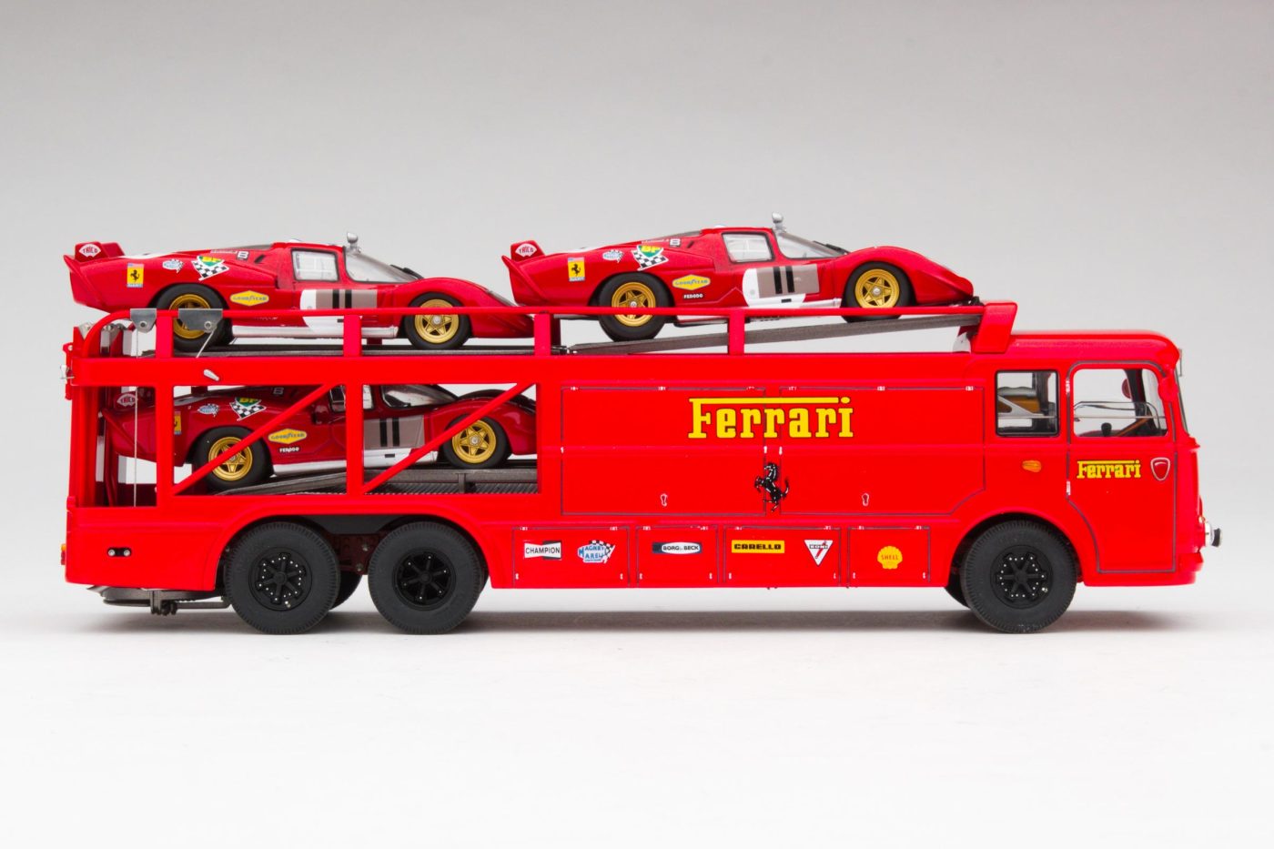 "Le Mans", the Movie | Scuderia Ferrari Transporter with Ferrari 512S - Image 4